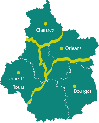 4 sites de formations à Orléans, Chartres, Bourges et Joué-lès-Tours