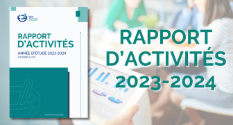 Consultez notre rapport d’activités 2023-2024