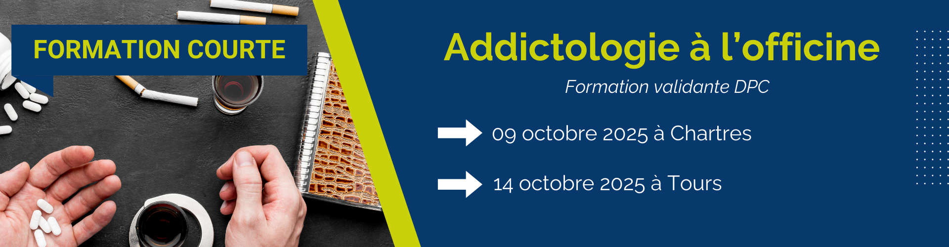 Formez-vous à l’addictologie