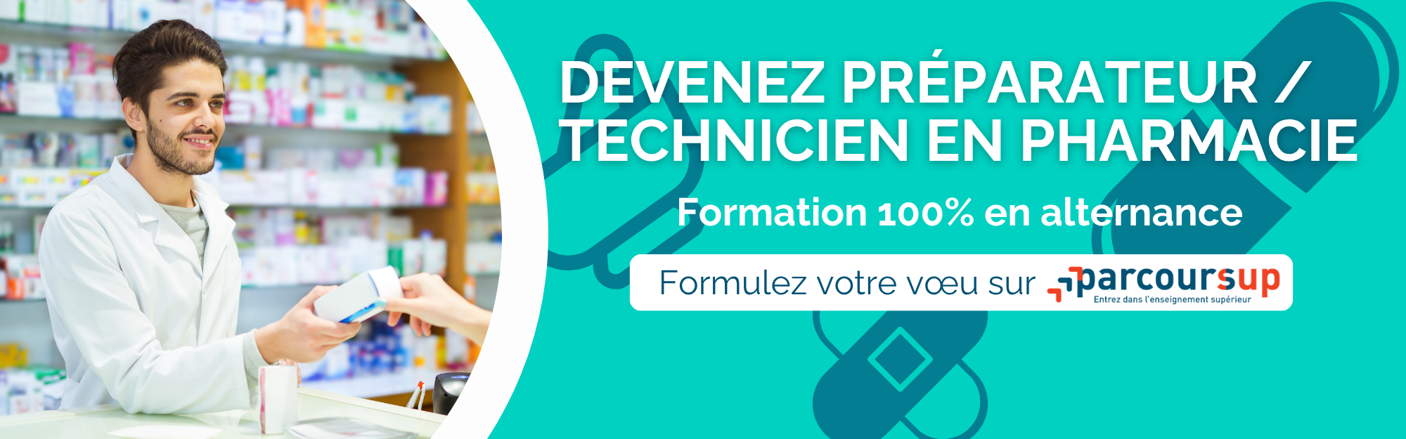 Devenez préparateur (parcoursup)