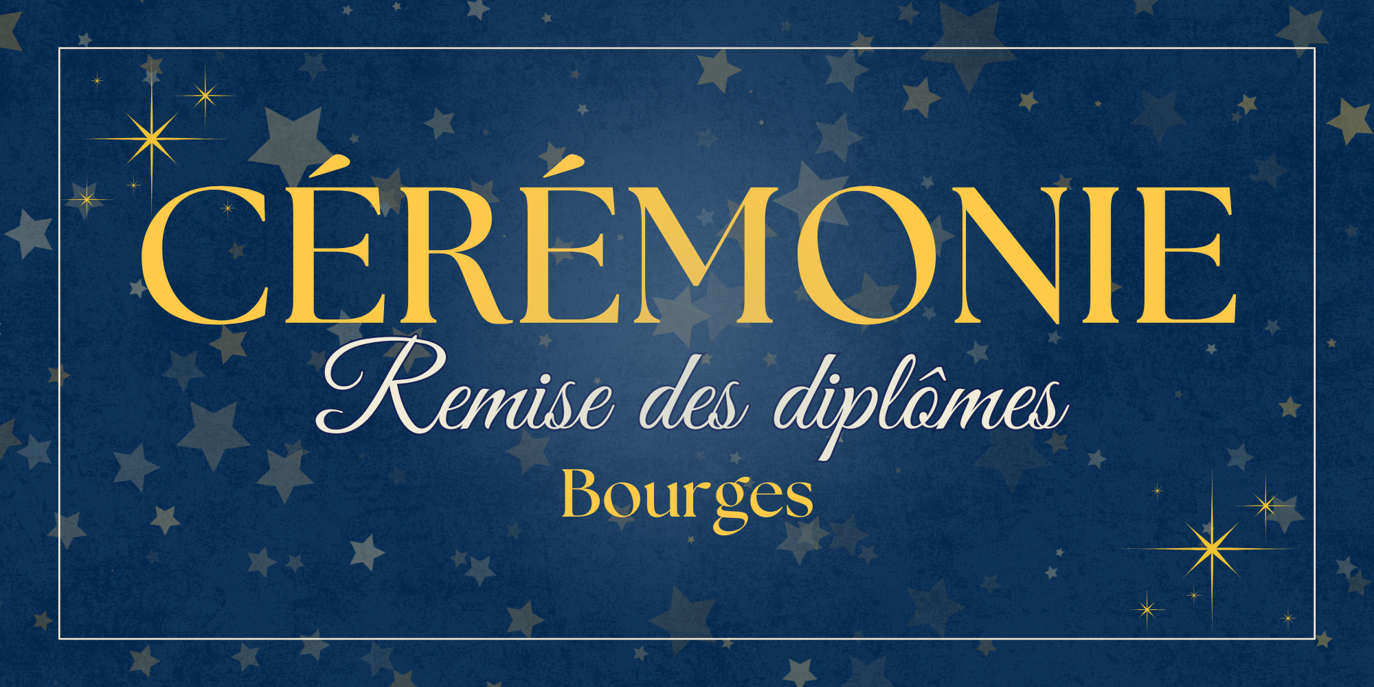Cérémonie de remise des diplômes Bourges